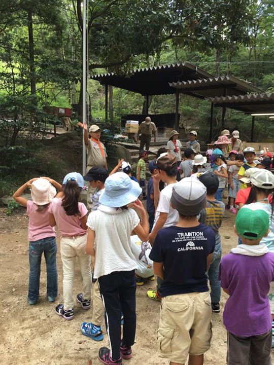 宮っこワイルド塾の奉仕！