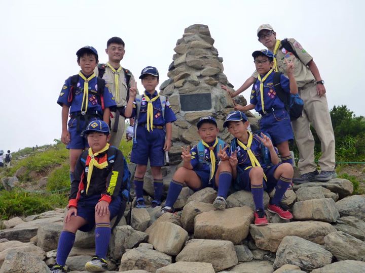 写真館にカブ隊舎営の写真がアップされています。