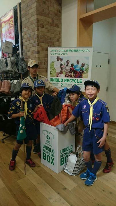 難民支援『衣料回収プロジェクト』