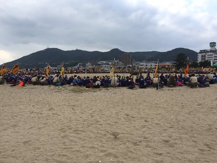 11月6日、兵庫県内のカブスカウト全員が集まってポイントを回ってハイキングする県連カブラリーがありました。