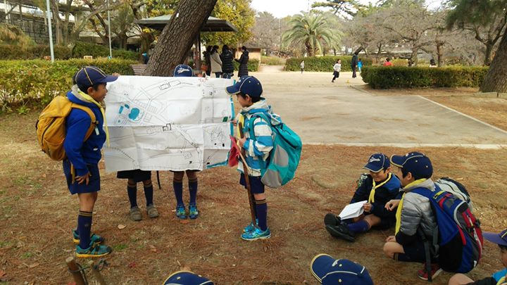 12月11日(日曜日)、カブ1隊は地域清掃に参加。