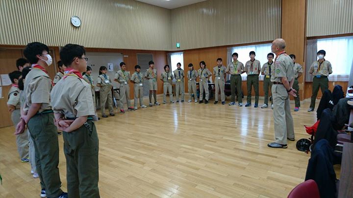 我が3団からも、2名の精鋭スカウトが参加しています。