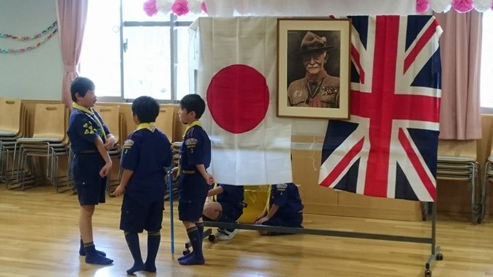 B-P祭では、みんなでベーデンパウエルが好きだったスタンツ(演劇)をして楽しみます。