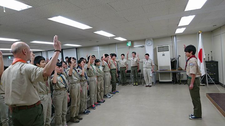 我が3団からも、ボーイ隊の井上和葵くん、瀬戸山海吏くんの2名が参加しています。