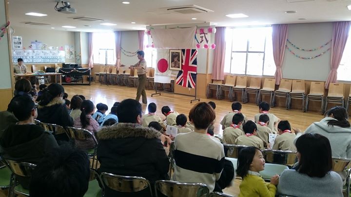 この日を祝う、B-P祭です。