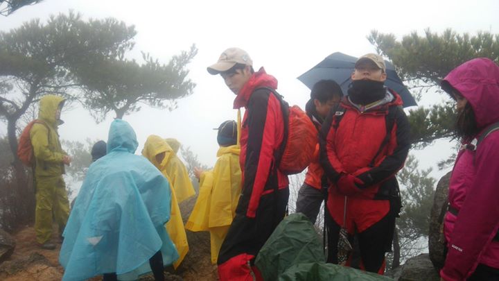 ここのところ雨ばかりのカブ1隊。