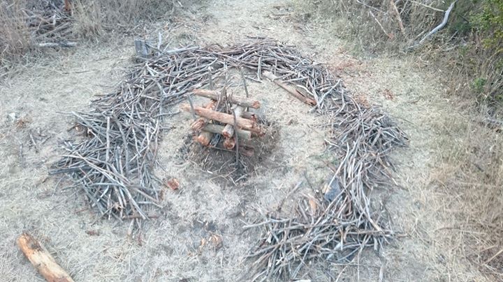 今年は面白いアングルで大営火が撮れるかな？