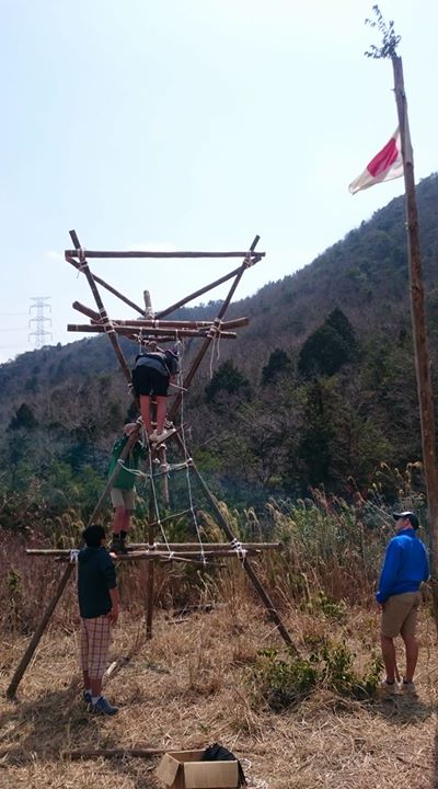 ベンチャー隊、信号塔が立ちました！