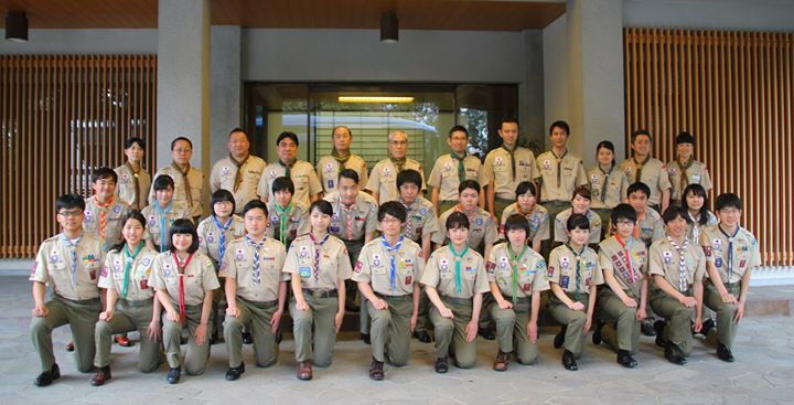 わが団からも山田くんが、今年度の富士スカウトの代表として、東宮御所の表敬訪問に参加しています。