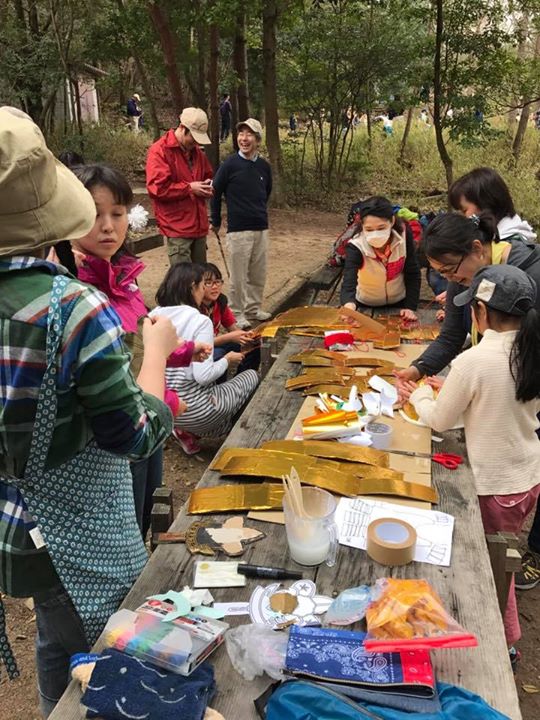 今日は夙川スカウト3団13団合同団集会