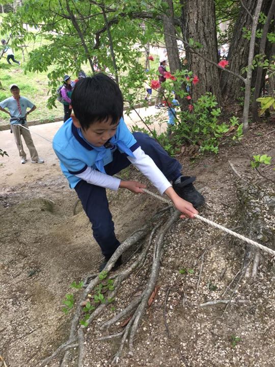 ビーバー隊本日は地区ビーバー祭に参加☆
