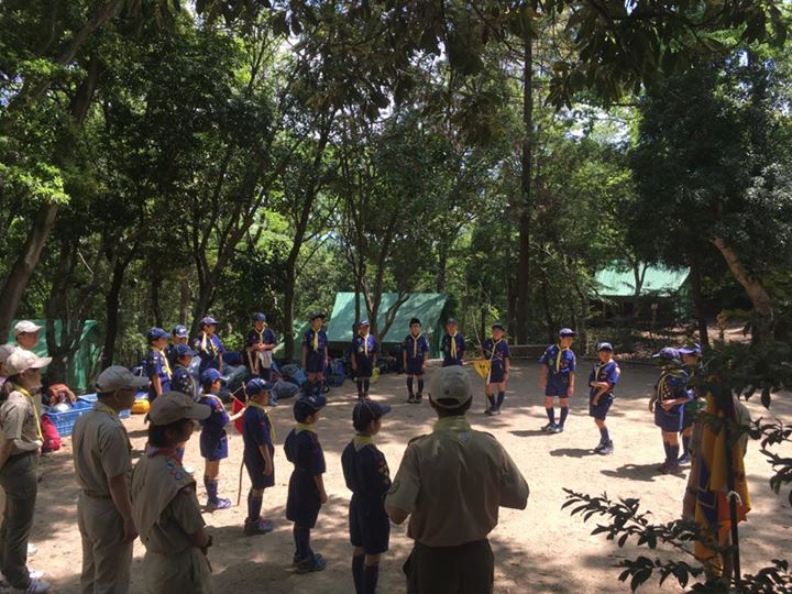 いよいよ、春の舎営が始まりました！