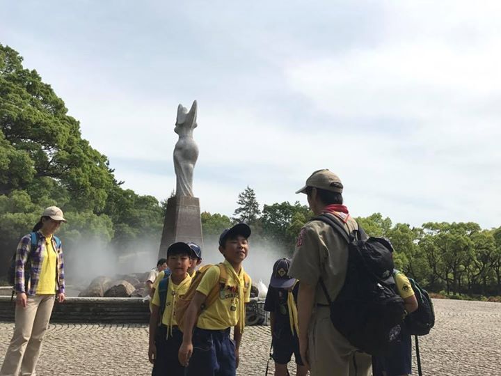 今日は地区のカブ集会！