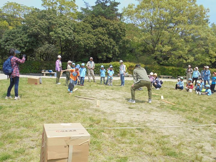 4月29日、ビーバー隊は、甲山で開催されたビーバーまつりに参加しました。