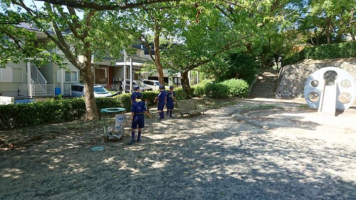 ビーバー隊とカブ隊は、合同で送り出し集会です。