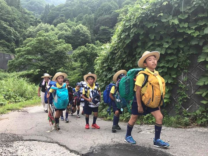 カブ隊も到着！