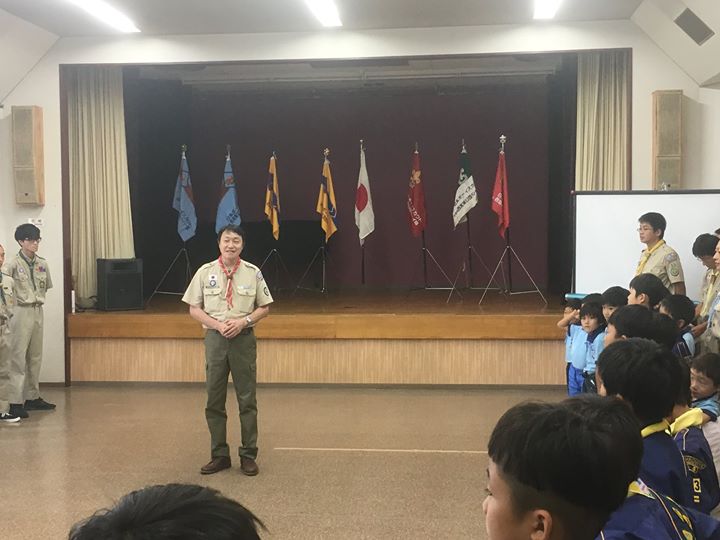 西宮13団は9月に新年度を迎え、10日に上進任命式を行いました。