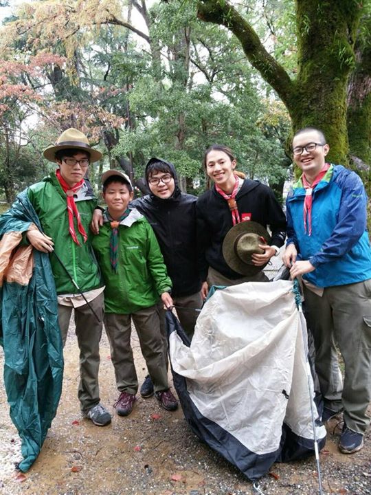 3・13団ローバー5人で高知県奉仕に参加しにきました。