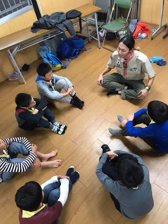 雨の中のクマキャンプ終了