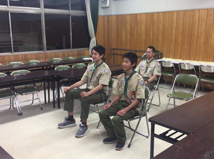 菊スカウトの地区面接して頂きました。