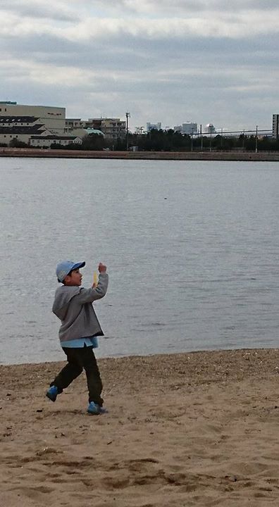 1月14日、ビーバー隊は凧揚げに行きました。