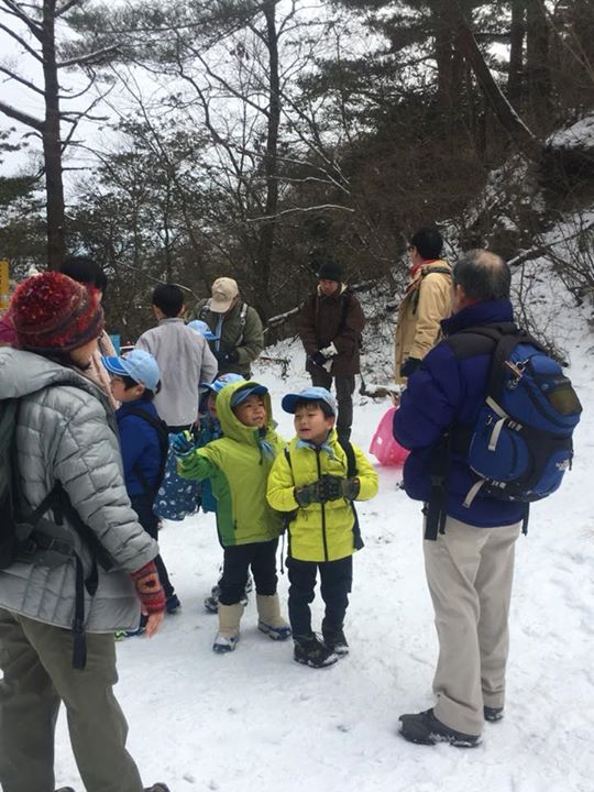 ビーバー隊、雪遊び☆