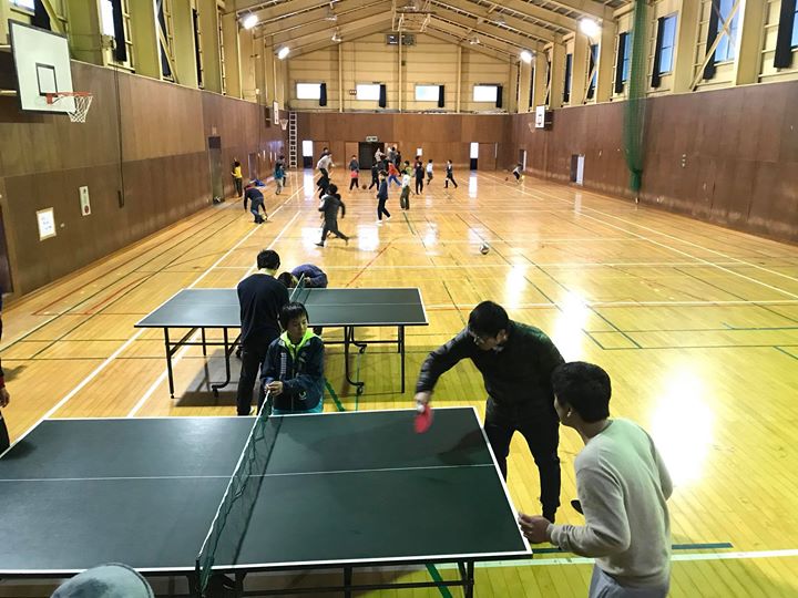 雨のためスキーを早めに切り上げて