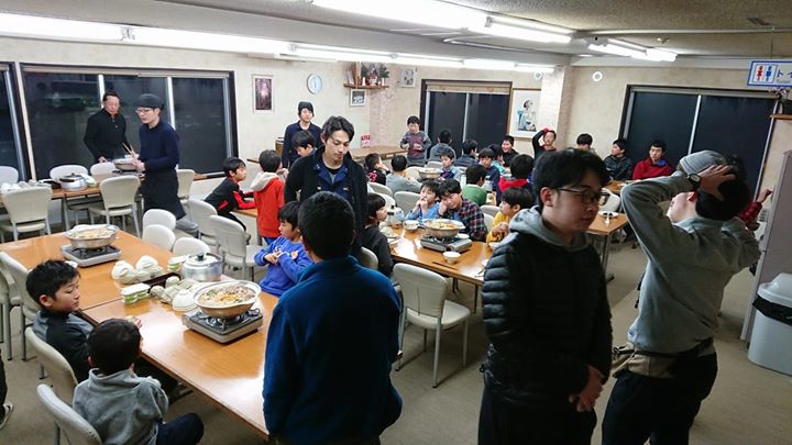 今から晩ごはんです！