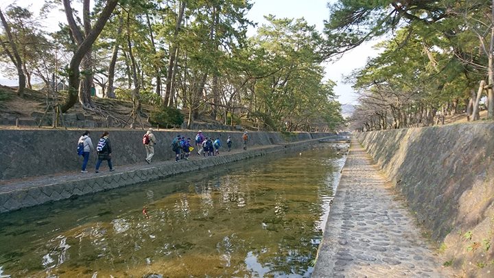 夙川を遡り家路へ。