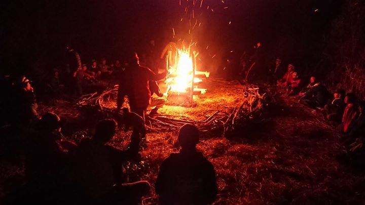 大営火、始まりました！！