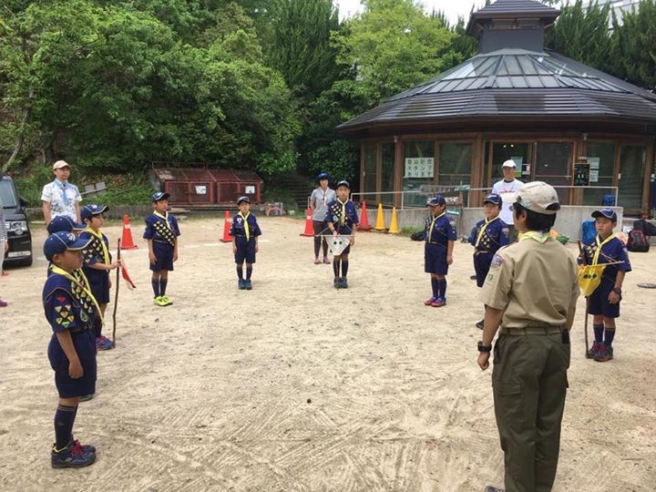 カブ2隊の舎営が始まりました！
