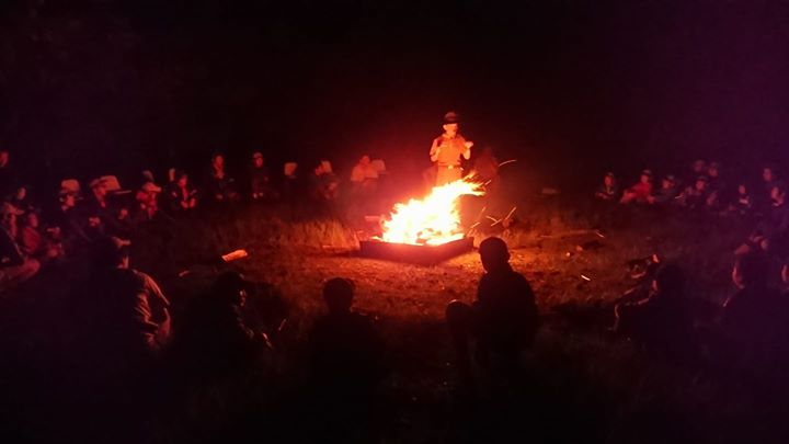 私たちの団営火にB-Pが来てくださいました？！