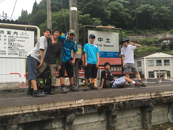 ベンチャー隊（高1～高３）も元気に遠征に出発しました！