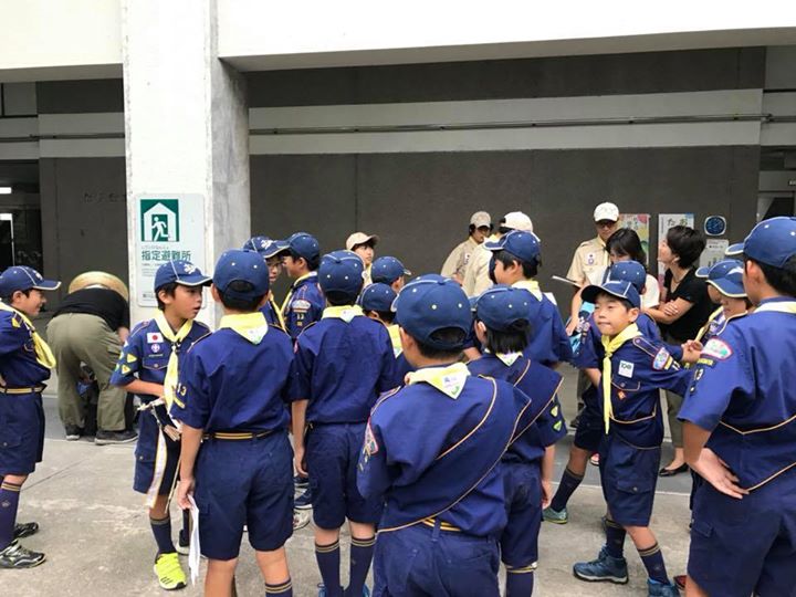 本日から15日まで5泊6日の舎営がはじまる。