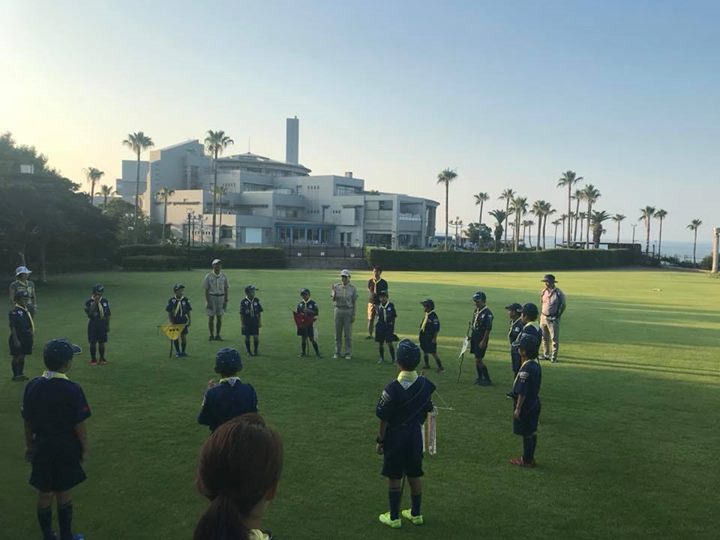 今日のカブ隊はホキトキウンパになりきります。