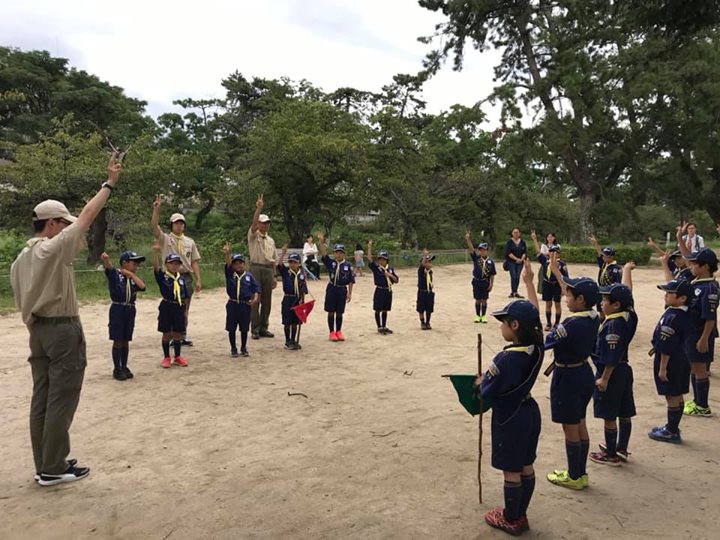 地区振興大会のあとは基本動作の確認。
