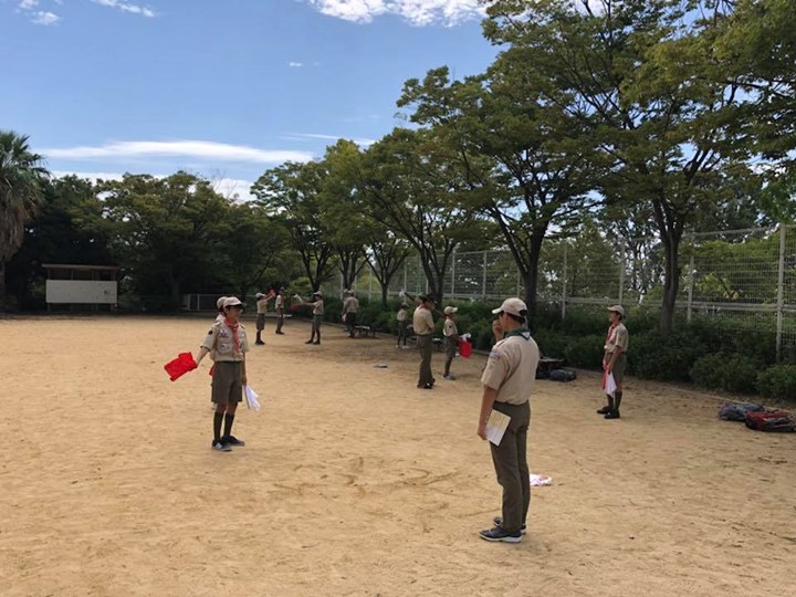 今年度の夙川スカウトBS隊の活動が始まりました。