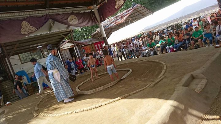 9月23日、越木岩神社の奉納相撲大会に参加しました。