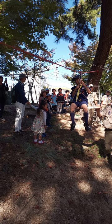 今日は体験入隊会です。