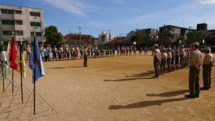 お昼からは3団・13団合同団集会です。