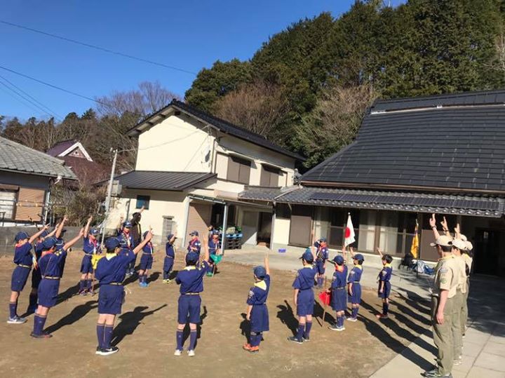 カブ隊今日明日と舎営です！