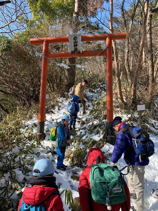 六甲山へハイキング。