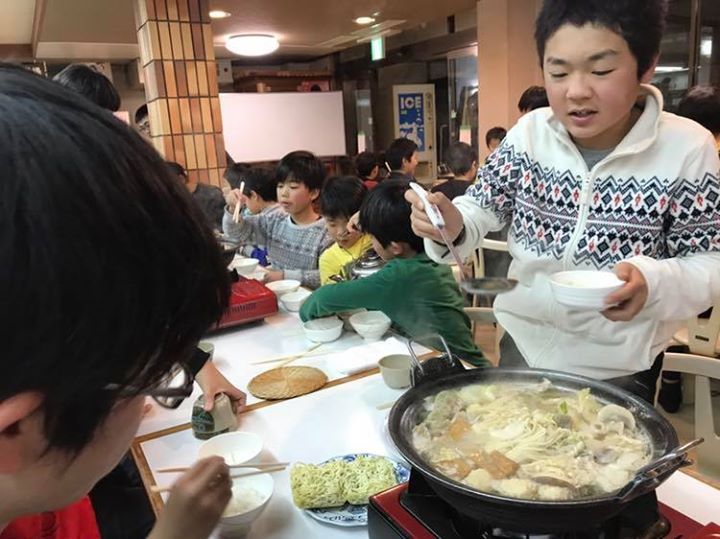 夕方になるにつれ風が強くなった1日目。