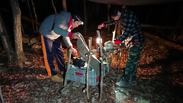 夜の点検は慈母のように。