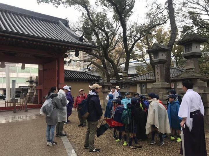 今日のカブ隊はタウンハイク