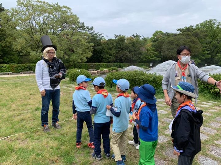 甲山森林公園でビーバーまつり。