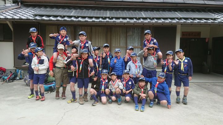 2泊3日の春の舎営も無事に終了しました。