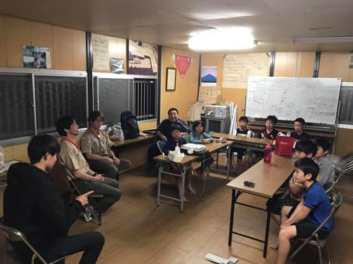 ボーイの指導者からもお話を聞きます。